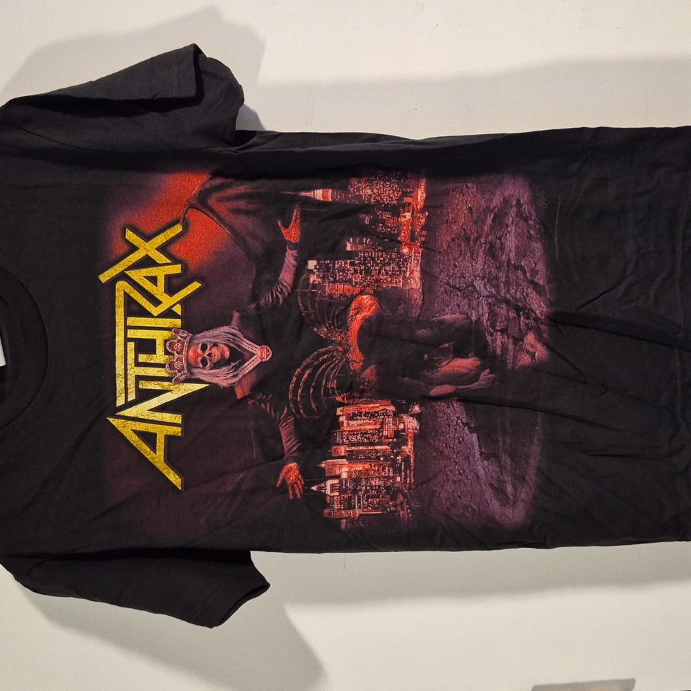 Old new stock Anthrax concert shirt
